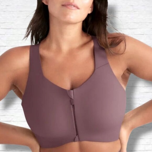 Knix Catalyst High Impact Front Zip Sports Bra Size 32C - Picture 4 of 14